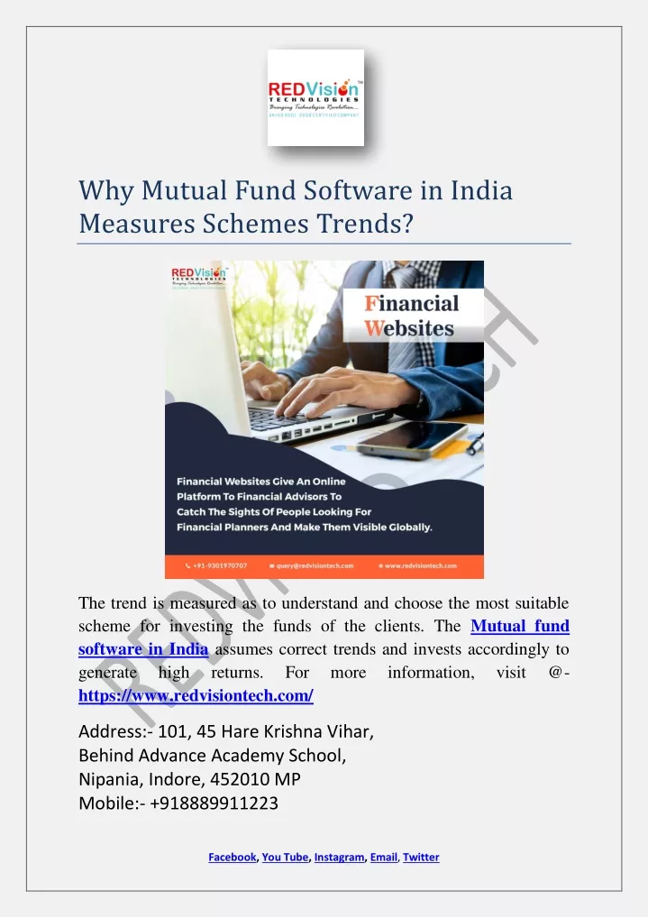 why mutual fund software in india measures