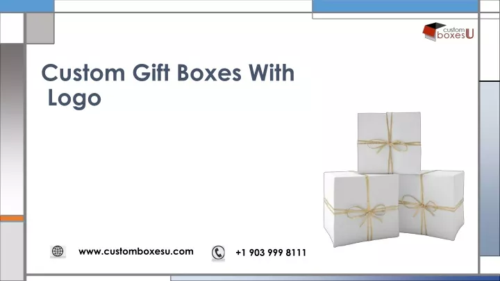 custom gift boxes with logo