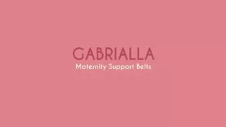 [High Quality] Maternity Support Belts - Gabrialla