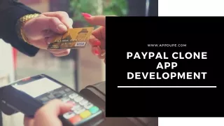 PayPal clone app development