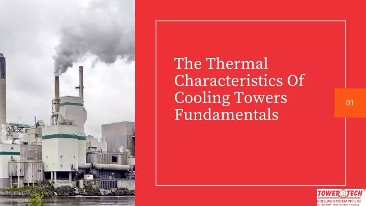 the thermal characteristics of cooling towers