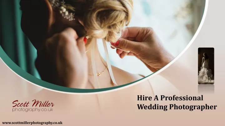 hire a professional wedding photographer
