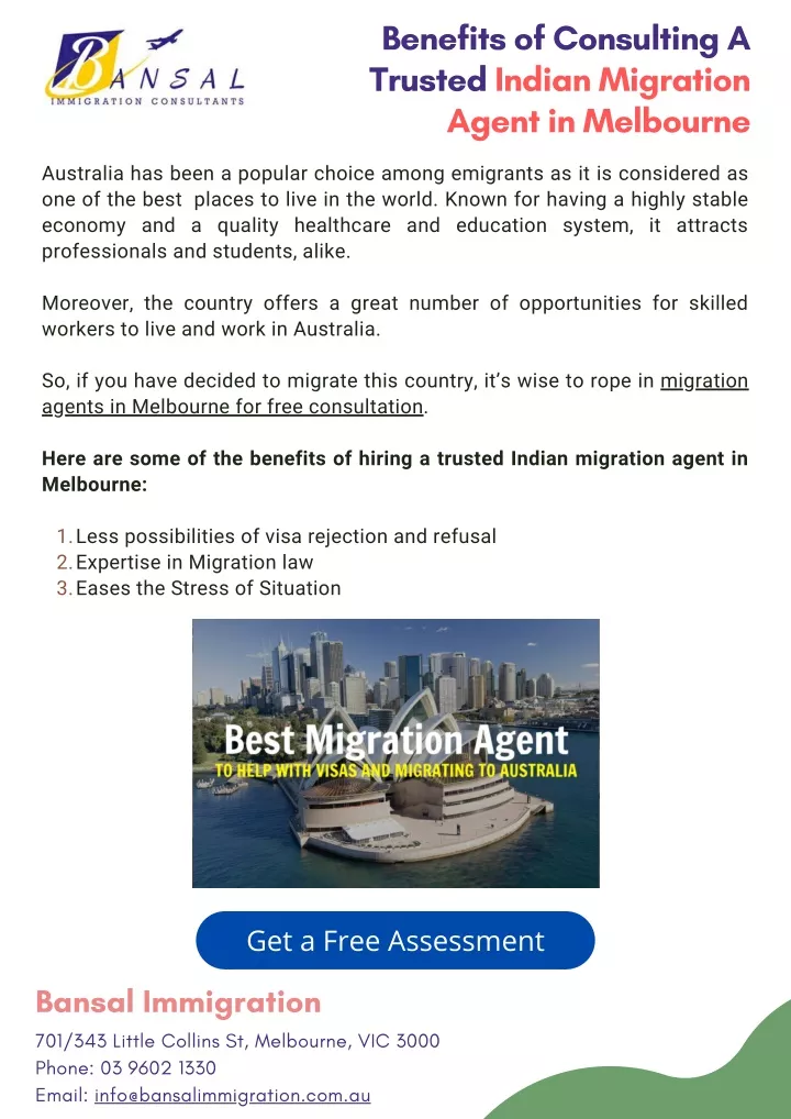 benefits of consulting a trusted indian migration