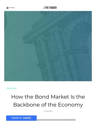 How the Bond Market Is the Backbone of the Economy?