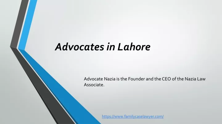 advocates in lahore