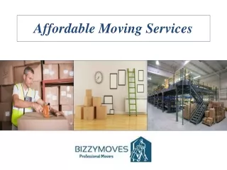 affordable moving services