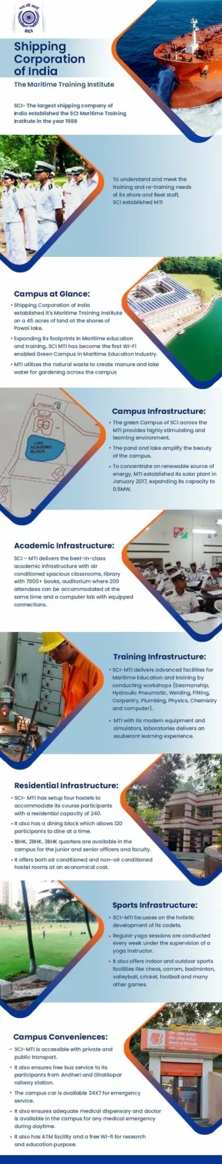 Shipping Corporation of India - The Maritime Training Institute