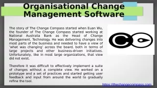 Organisational Change Management Software