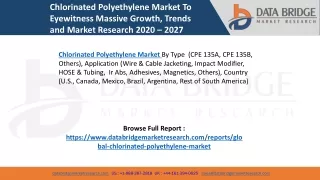 Chlorinated Polyethylene Market