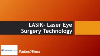 LASIK- Laser Eye Surgery Technology