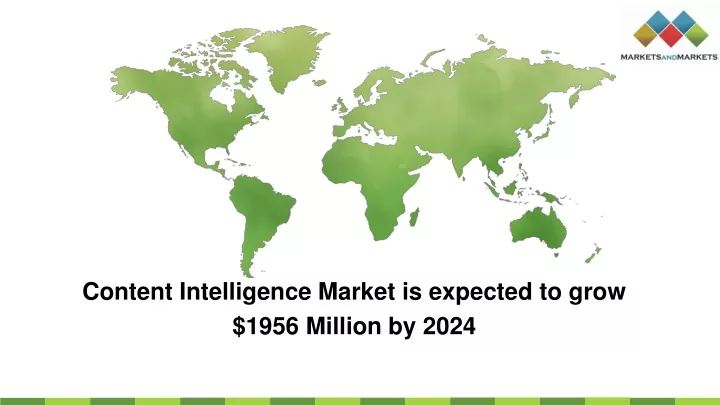 content intelligence market is expected to grow