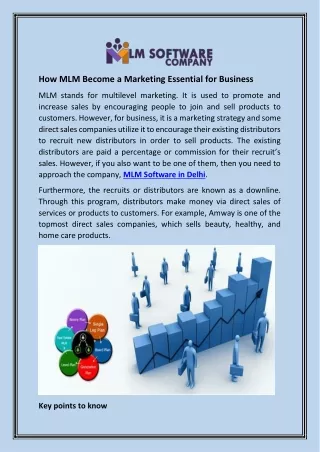 How MLM Become a Marketing Essential for Business