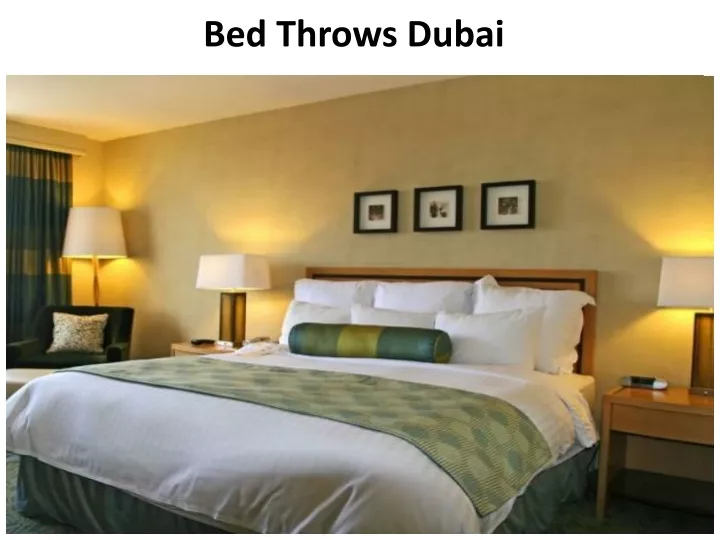 bed throws dubai