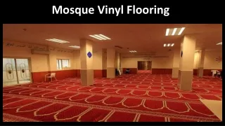 Mosque vinyl flooring