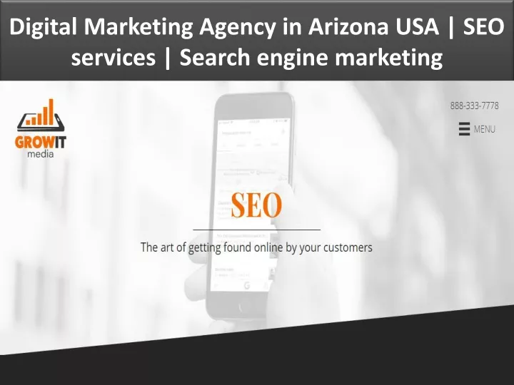 digital marketing agency in arizona usa seo services search engine marketing