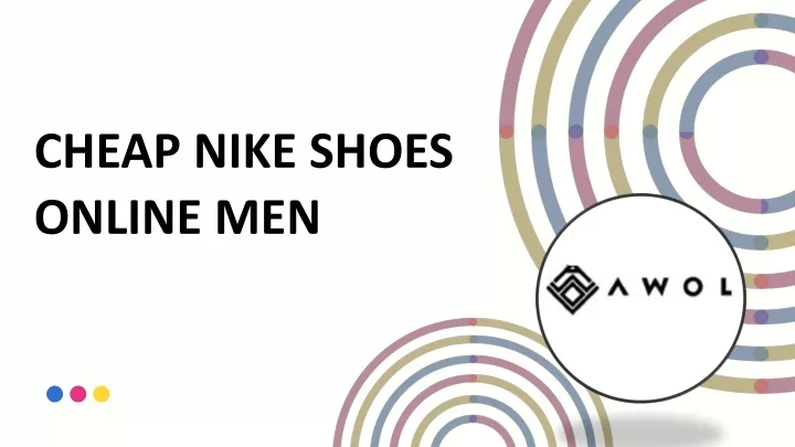 cheap nike shoes online men