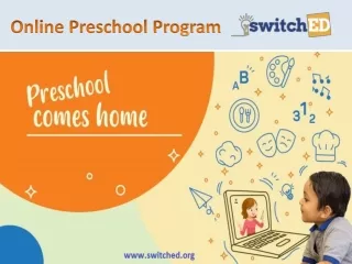 Online Preschool Learning