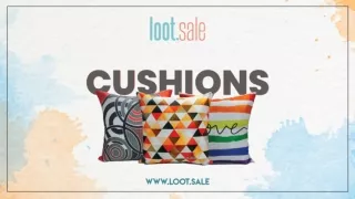 Give your Home Decor a new look with Exclusive Cushion Sets