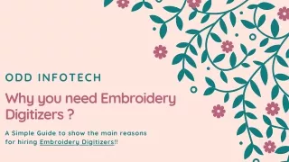 Digital Embroidery Service