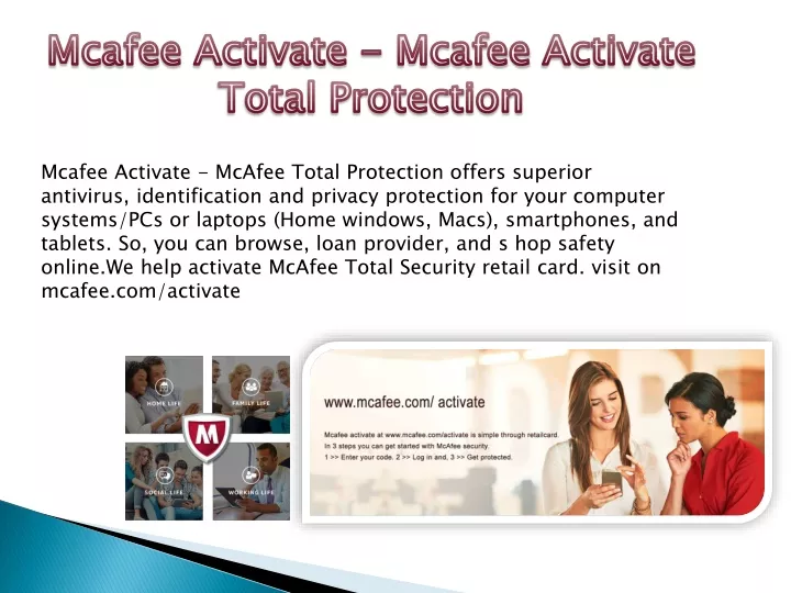 mcafee activate mcafee activate total protection