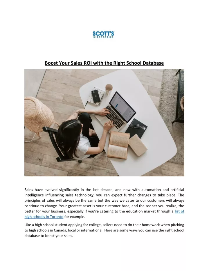 boost your sales roi with the right school