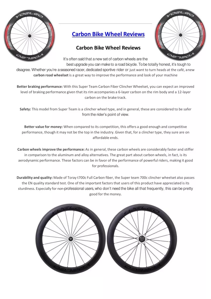 carbon bike wheel reviews carbon bike wheel