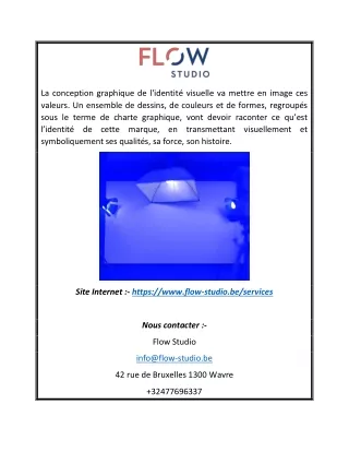 Création de logo à Bruxelles | flow-studio.be