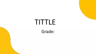 tittle
