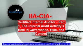 IIA IIA-CIA-Part1 Practice Test Questions - IIA-CIA-Part1 Exam Study Material