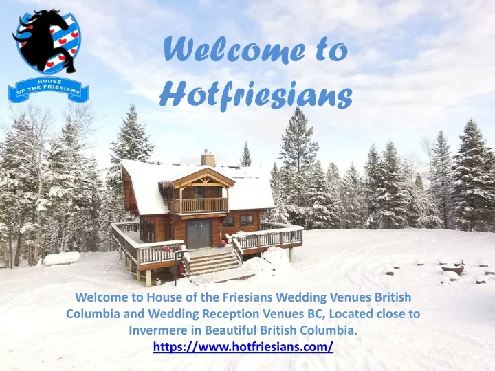 welcome to h otfriesians