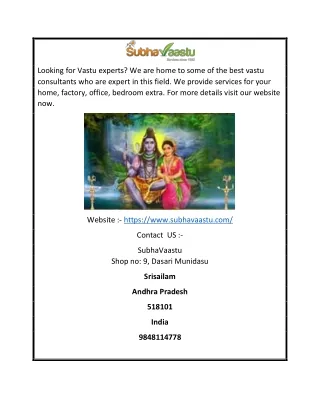 looking for vastu experts we are home to some