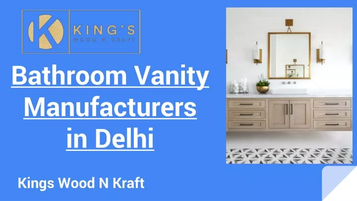 bathroom vanity manufacturers in delhi