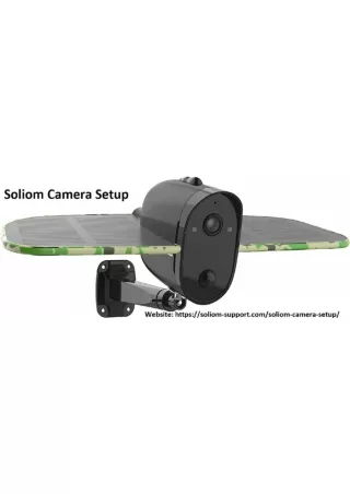 soliom camera customer service