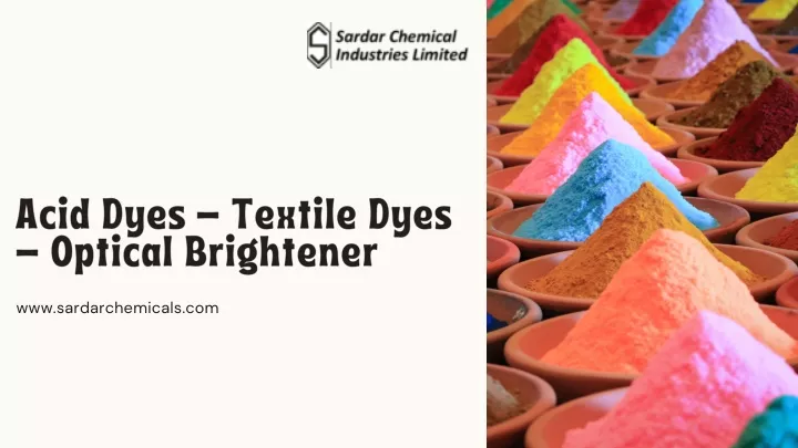 acid dyes textile dyes optical brightener
