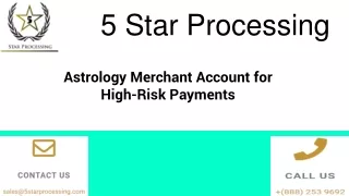 Astrology Merchant Account for High-Risk Payments