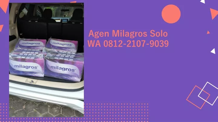 agen milagros solo wa 0812 2107 9039