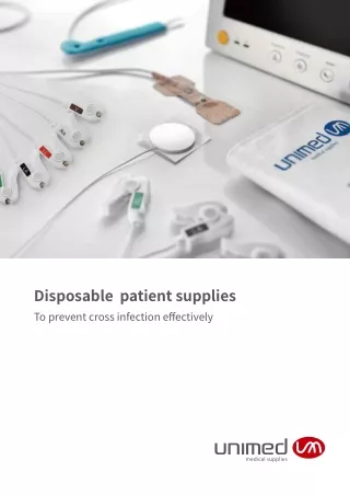 Unimed Medical China Disposable Patient Supplies-SpO2,ECG,EKG,TEMP Probe,Cuffs