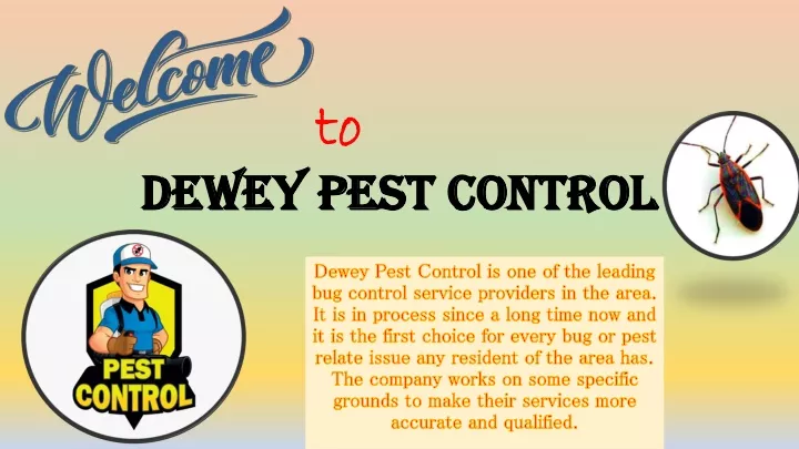 dewey pest control