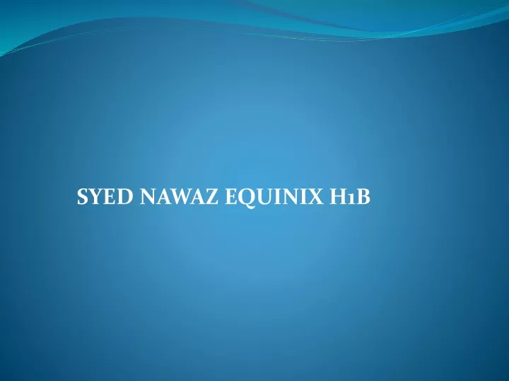 syed nawaz equinix h1b