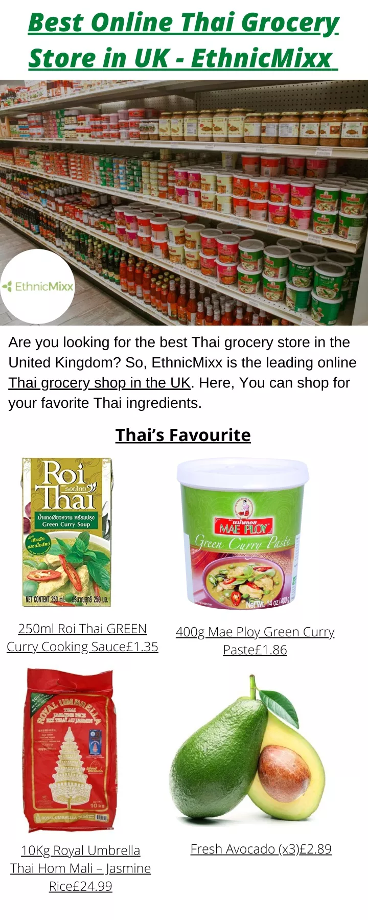 best online thai grocery store in uk ethnicmixx