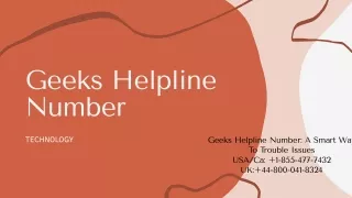 geeks helpline number