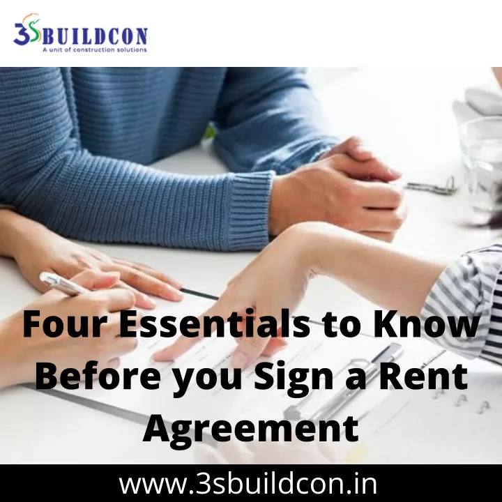 four essentials to know before you sign a rent