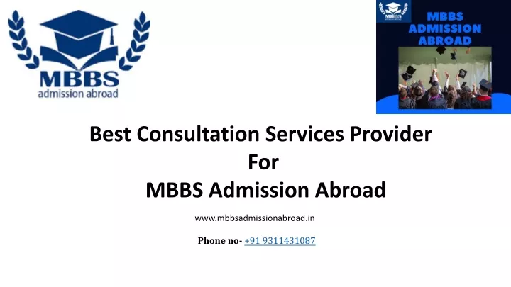 best consultation services provider for mbbs