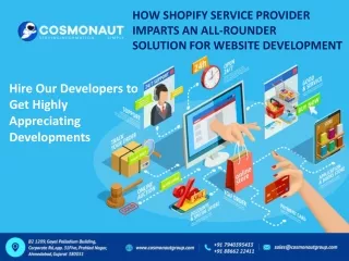 How Shopify Service Provider Imparts An All-Rounder Solution For Website Development