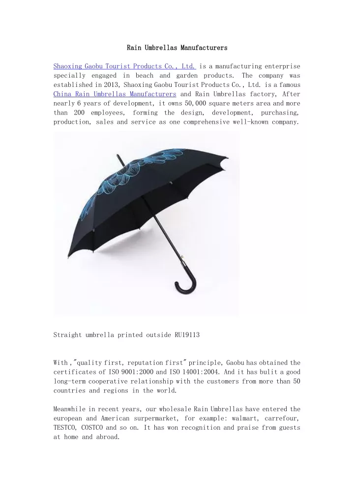 rain rain umbrellas umbrellas manufacturers