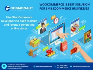 Woocommerce Is Best Solution For Smb Ecommerce Businesses