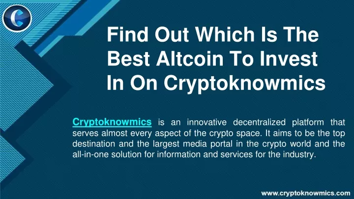 find out which is the best altcoin to invest