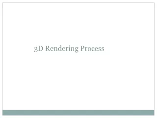 3D Rendering Process