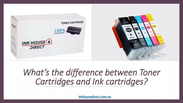 what s the difference between toner cartridges