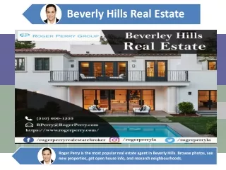 Beverly Hills Real Estate
